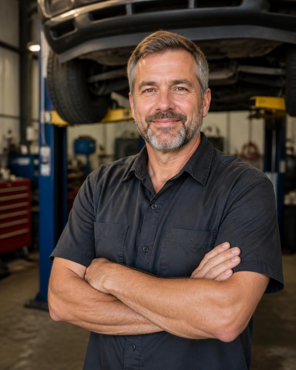 Technician at Tigers Automotive in the Rock Springs repair shop
